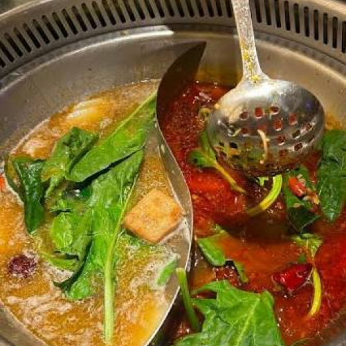 Yuan Yang Pot (Half and Half)